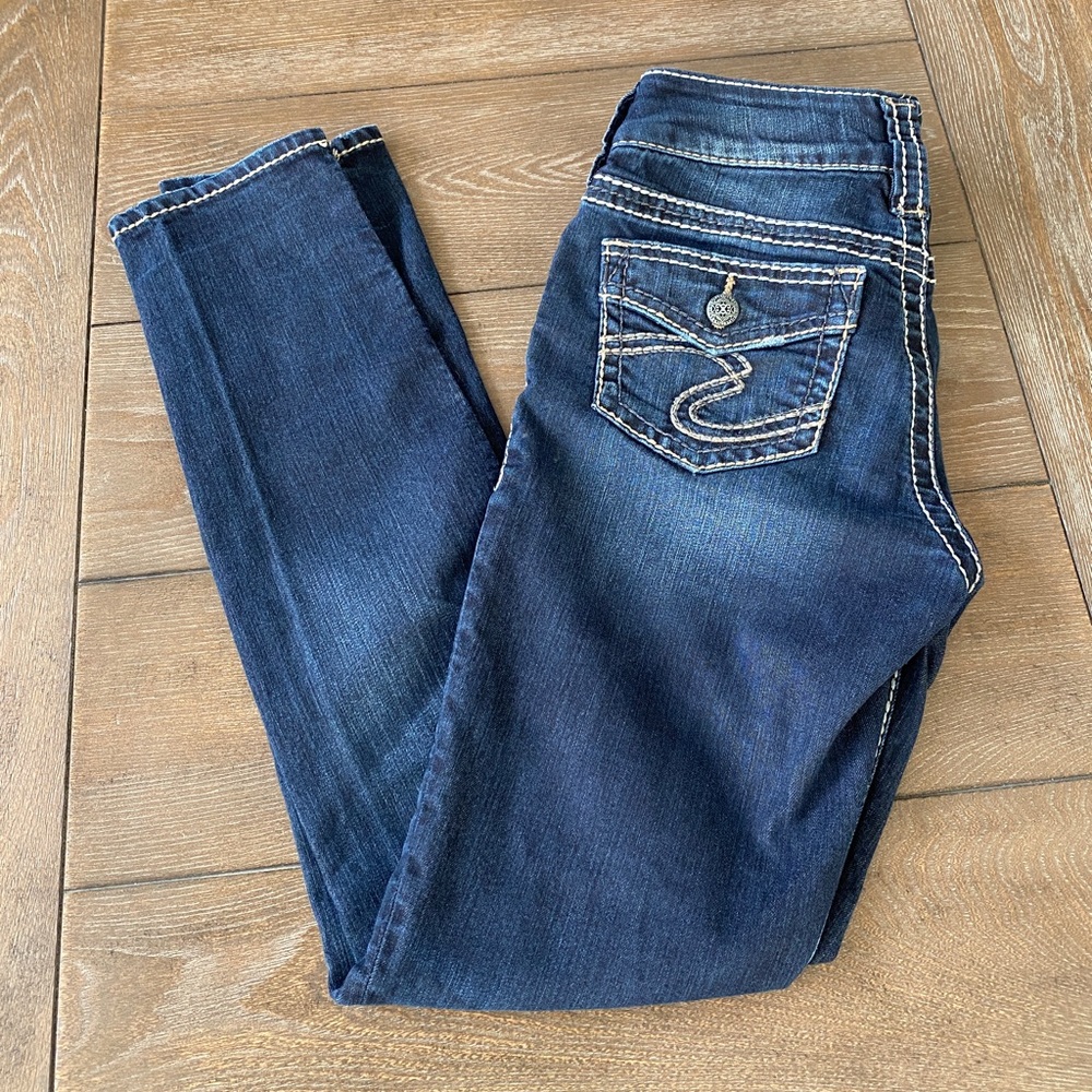 Silver Jeans Suki Skinny - waist 25  length 29